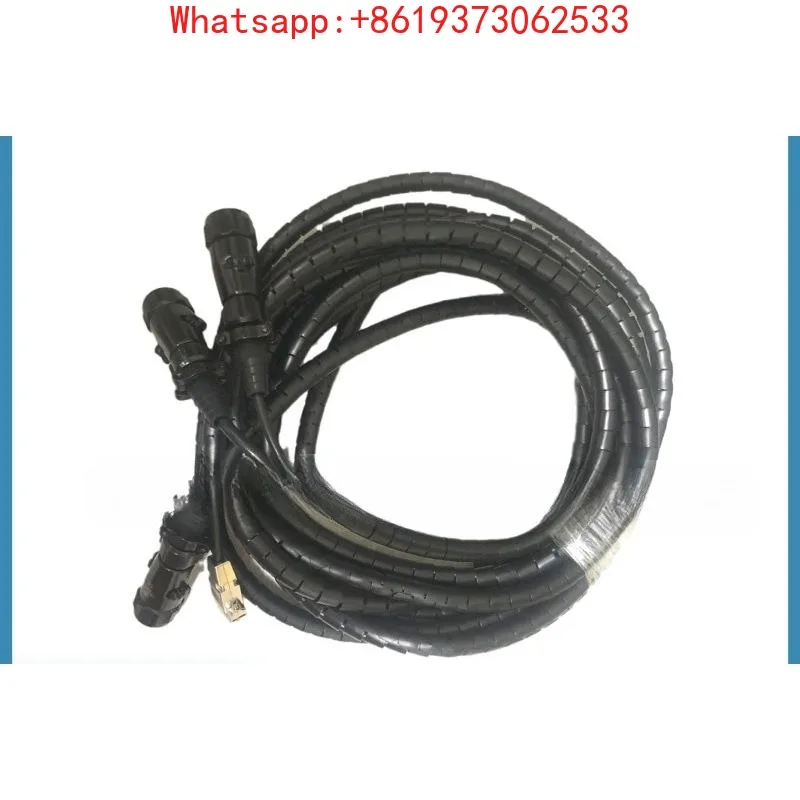 Фото Кабель для подключения верхнего и нижнего блоков дымового анализатора NHAT-610, сигнальный кабель NHT-6P, кабель передачи данных