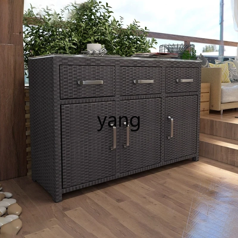 

LH Waterproof and Sunproof Shoe Cabinet Balcony Multi-layer Simple Dining Room Indoor Storage Cabinet