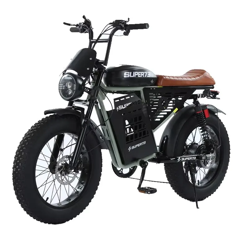 

ZUIMI 500w 1000W 48V Electric Off Road Bicycle China Factory Hot Sale Electric Mountain Bike 2 Seaster Fat Tire Electric Bike