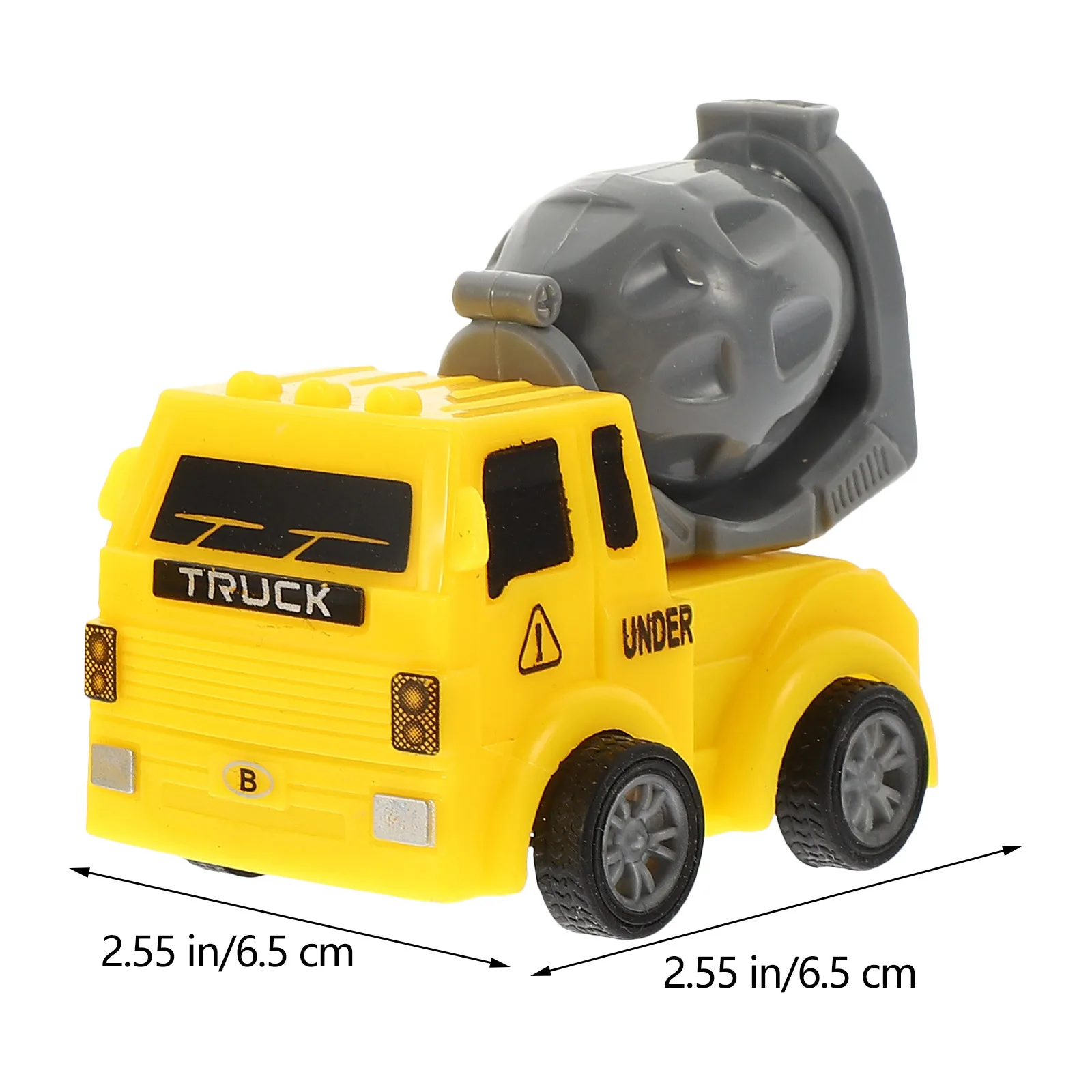 1 ensemble de Mini voitures de retour en alliage pour enfants, apprentissage précoce, alimenté par Friction, cadeau éducatif amusant, véhicule Non à distance