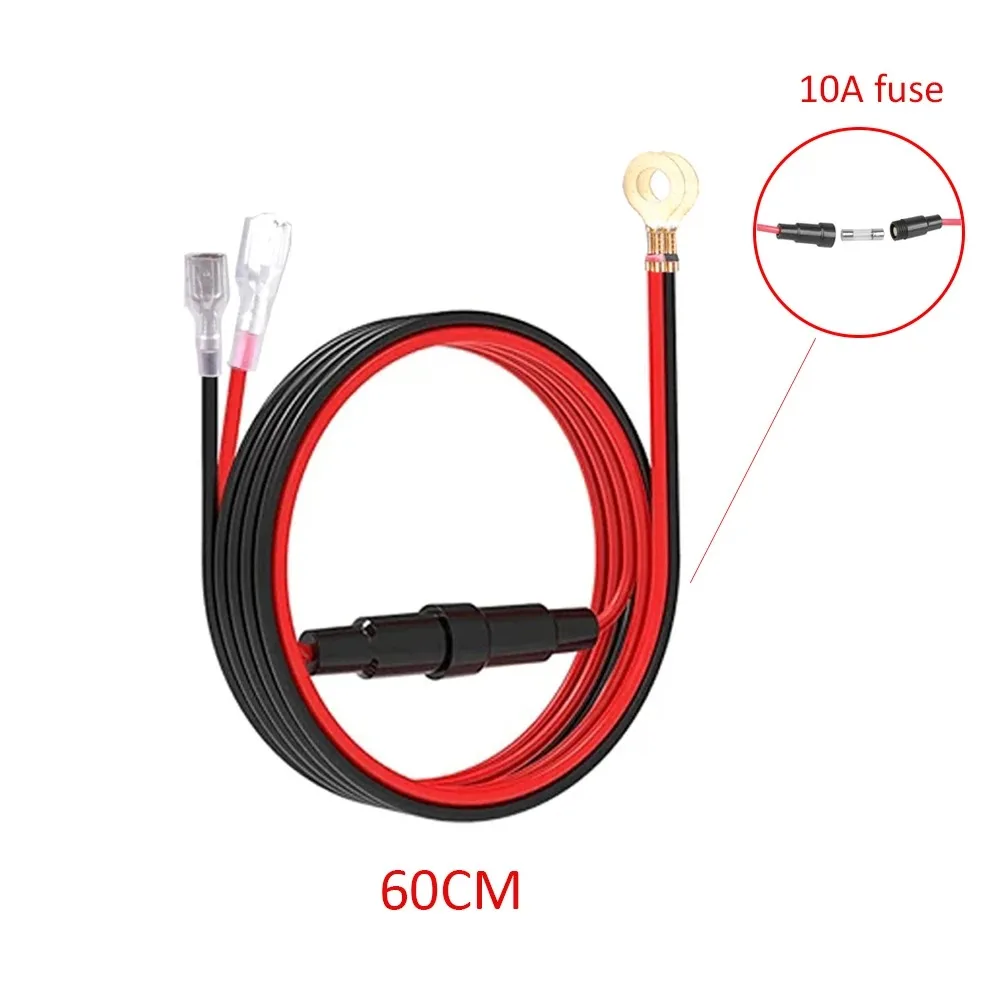 Prise de chargeur de voiture double type-c et double USB, 4 Ports, charge rapide, étanche avec voltm
