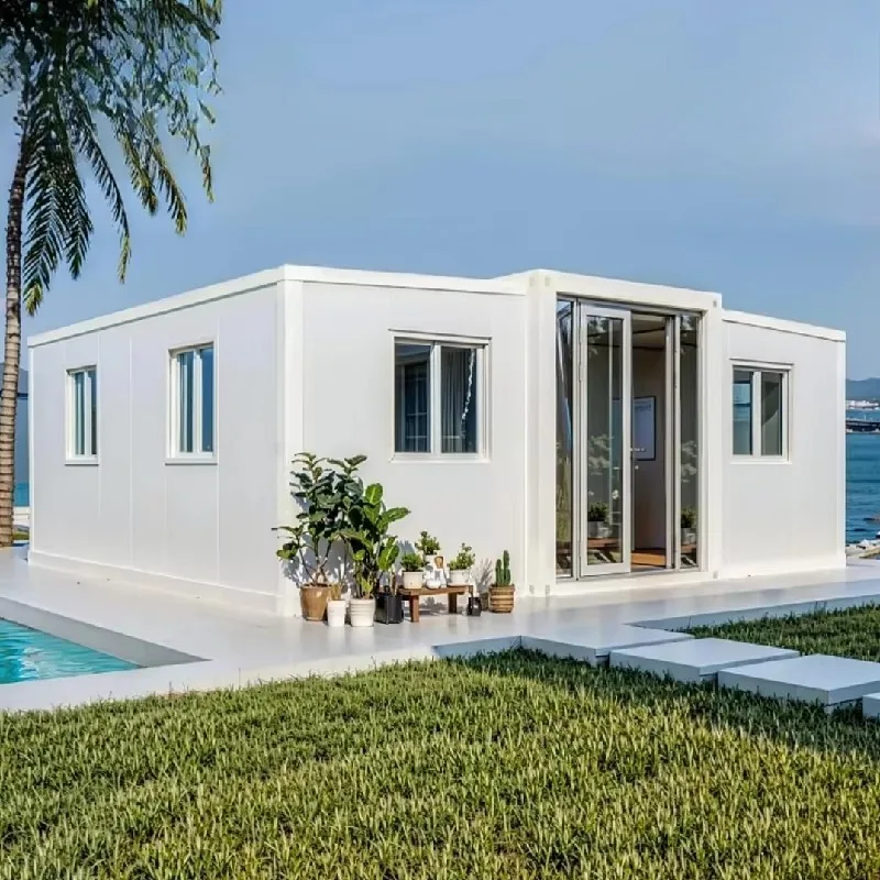 Prefab Portable Tiny Home 20ft Foldable Container House Mobile Office Living Flat Pack