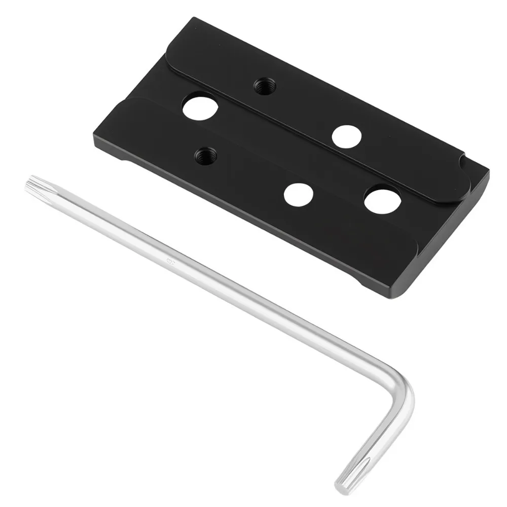 Placa adaptadora mira red dot para Glock MOS, Holosun y RomeoZero