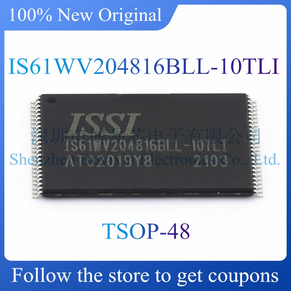 

NEW IS61WV204816BLL-10TLI.Original Product.TSOP-48