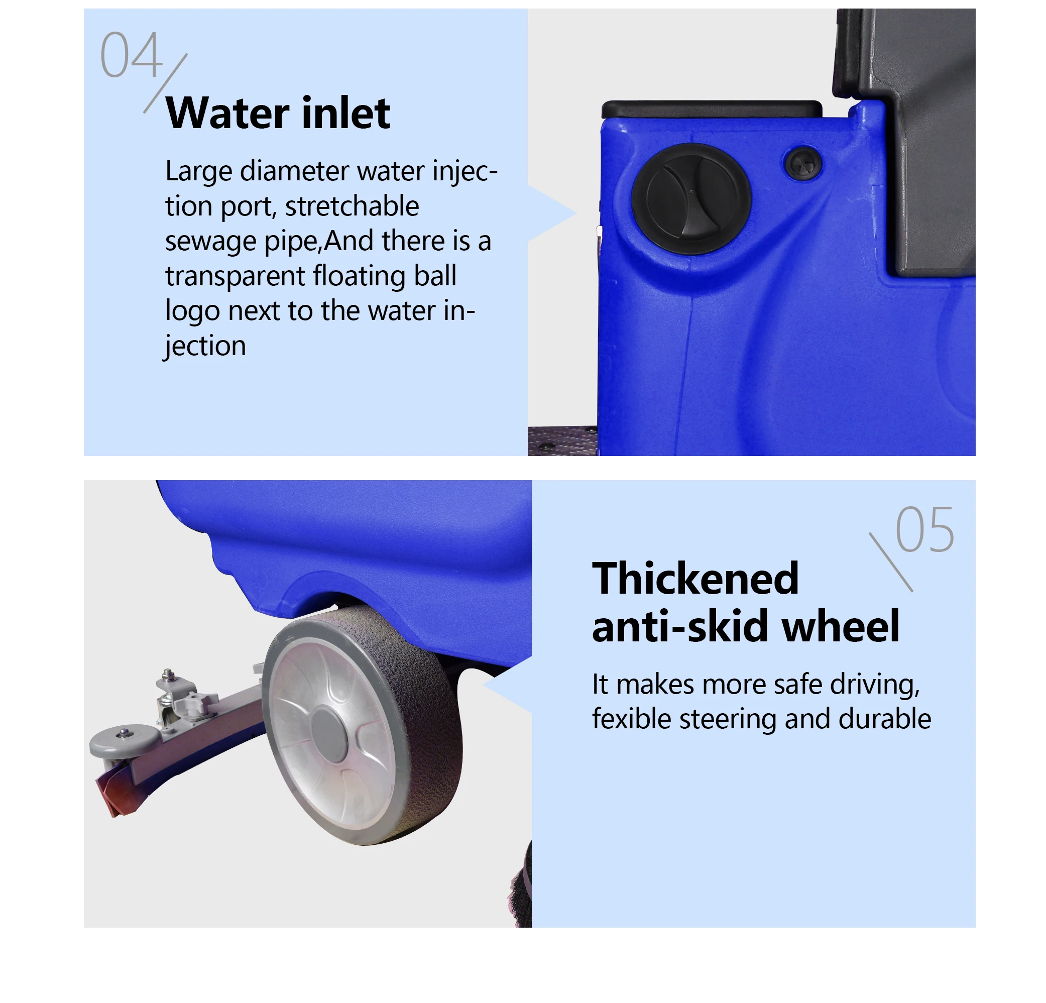 RD660 New Condition Auto Cleaning Machine Ride on Floor Scrubber for Supermarket Floor