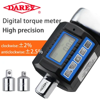 DAREX Wrench Universal Digital Display Torque Meter Ratchet Wrench Keys Spanner Set Hand Tool for Car Motorcycle Repair