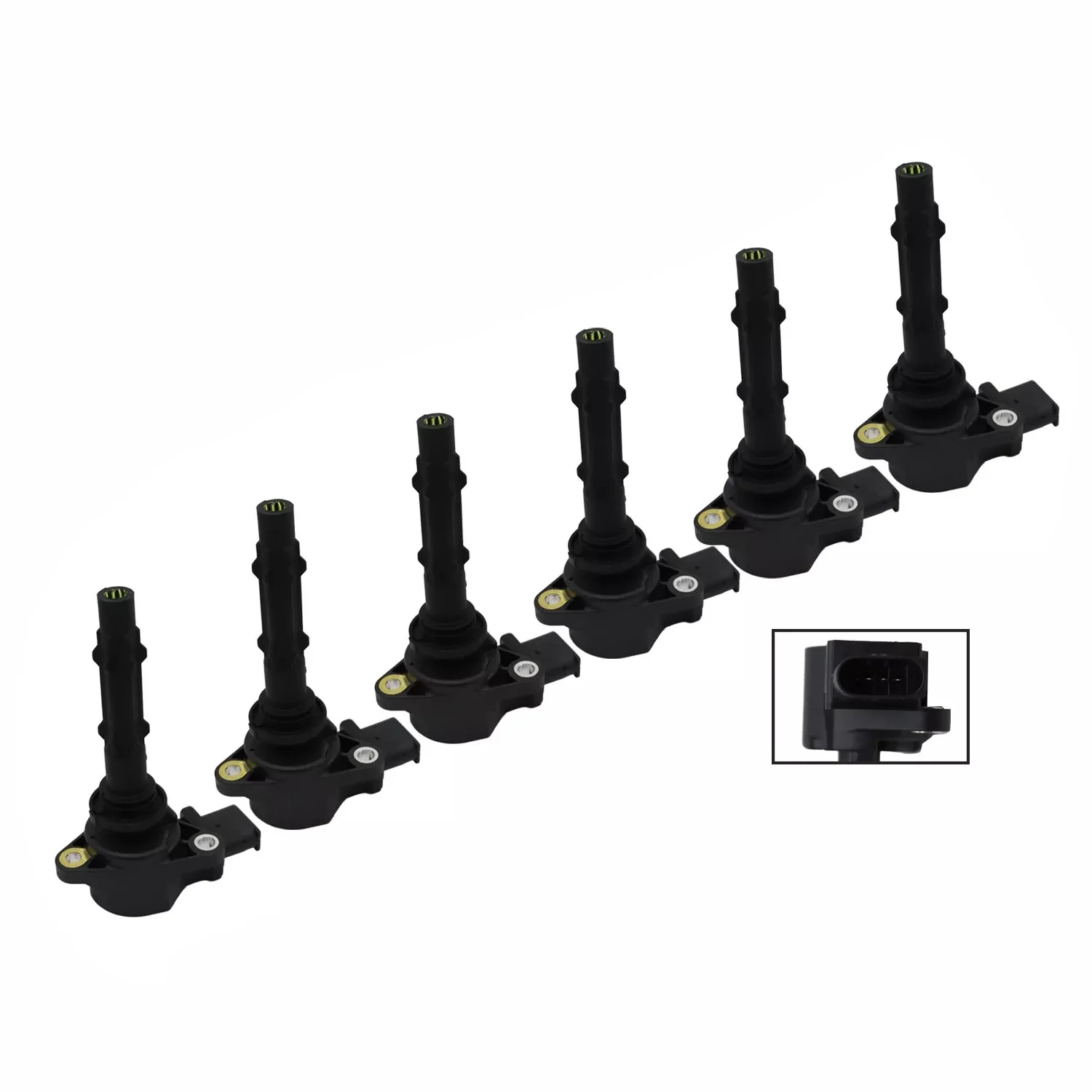 

1/6pcs High Quality Ignition Coil For Mercedes Benz C280 C300 C350 CL550 G550 GL450 ML450 ML550 0001501980 0001502780 2729060060