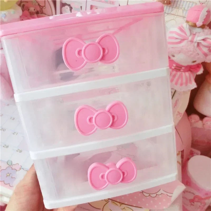 Kawaii Stationery Drawer Storage Boxes Desktop Student Ins Drawer Pen Holder Office Organizers 2021 New Small Debris Rack Cute