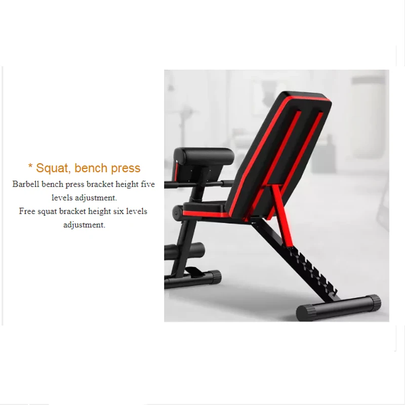 Adjustable Incline GYM Equipment Dumbbell Sit up Bench Weight Fitness Gym Benches,  Workout Dumbbell Stool Weight Lifting Chair