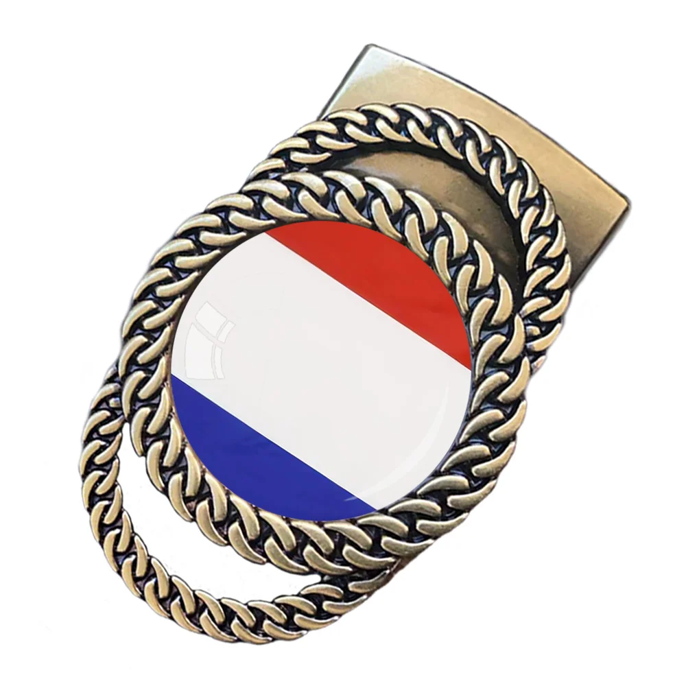 French flag pattern automatic ratchet belt buckle fashion personalized waist accessory best gift for patriots