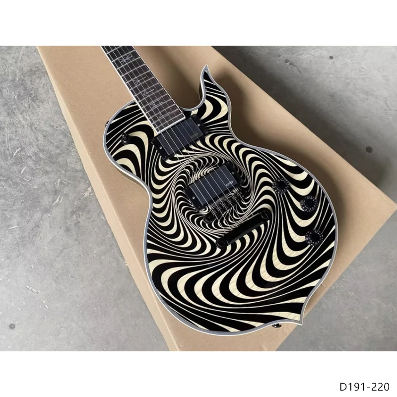 Wylde Audio Odin Psychic Bullseye Guitar w ABR bridge Bone nut, Black hardwares