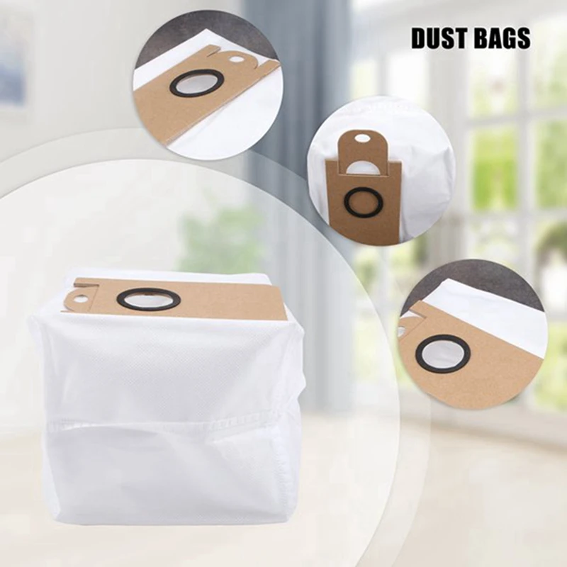 Dust Bags For VIOMI S9 Robot Vacuum Cleaner Dust Bag Leakproof Dust Bag Replacement Parts Kit