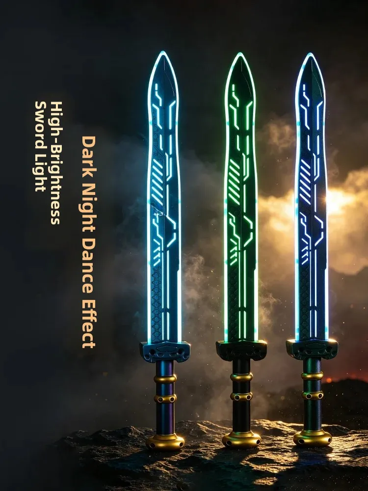 Luminous Bronze Sword Toy Wu Wang Fu Chai Children's Gift Boy's Birthday Present National Museum of China Creative Gift