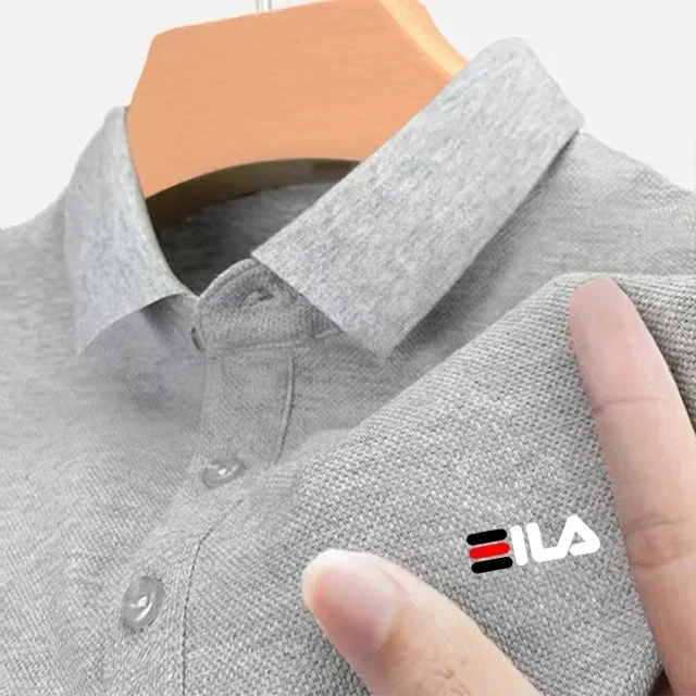 2026 Summer New Style Men's Collar Embroidered Polo Shirt, Anti-Spangling Short-Sleeved Casual Wear, Best-selling Product