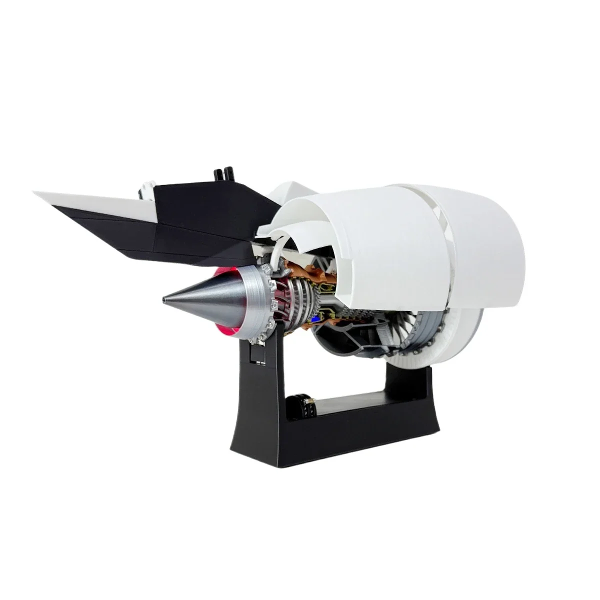 Aircraft turbofan engine model 35cm