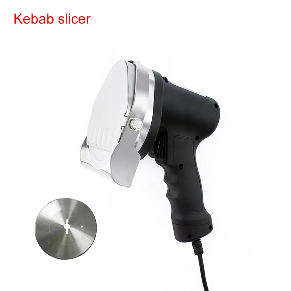 

Electric Barbecue Meat Slicer Commercial Kebab Slicer Doner Knife Gyro Knife For Shawarma Roast Meat Cutter Machine 110V 220V