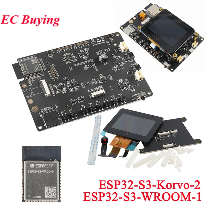 guition: מבחן ותوصיה ללוח פיתוח ESP32-S3-Korvo-2