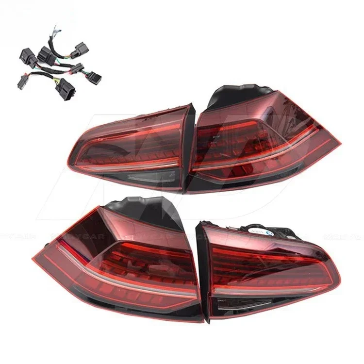 

1 Unit Gti Style Rear Lamp Tail Lights for 2014-2018 Vw Golf 7.5
