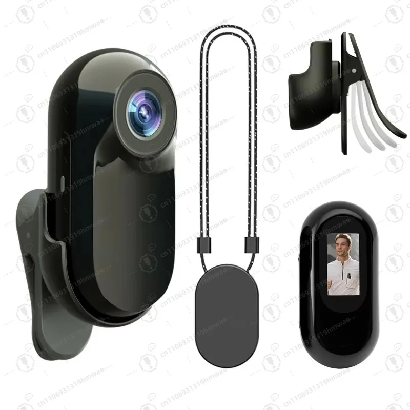 Magnetic Micro 1080p Action Action Camera Mini Recording Vlog Motor Helmet Camera