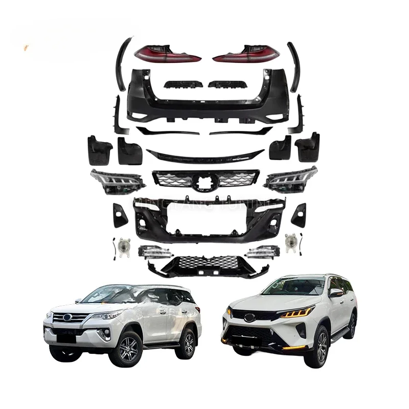 High quality upgrade kits bodykit for Toyota Fortuner SW4 2016 up to Legender Thailand body kit