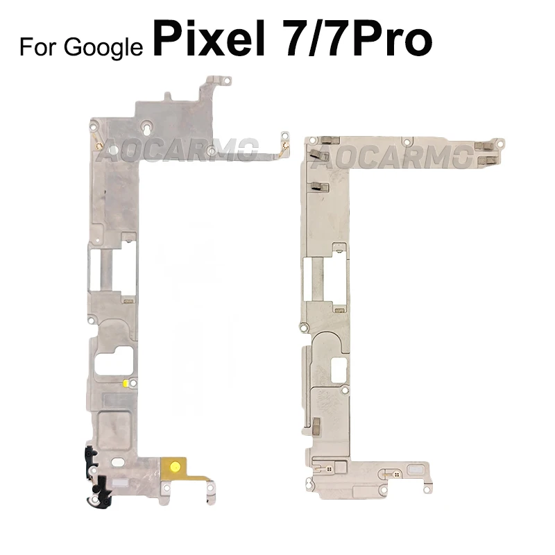 Aocarmo Motherboard Cover Fixing Main Board Bracket With Vibrator For Google Pixel 7 7Pro Replacement Parts