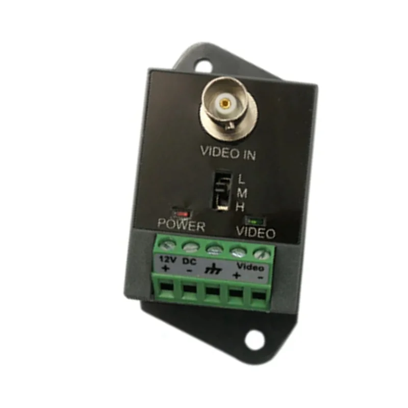 

CJSD-2X Single-Channel Active Video Balun For CCTV HD-TVI CVI AHD Active HD Video Transceiver