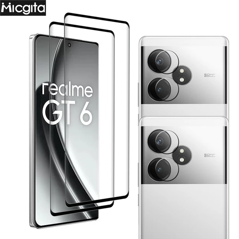 For Realme GT6 Screen Glass 6.78