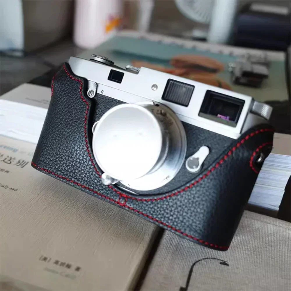 Design For Leica M6 Handmade Genuine Leather Camera Half Case