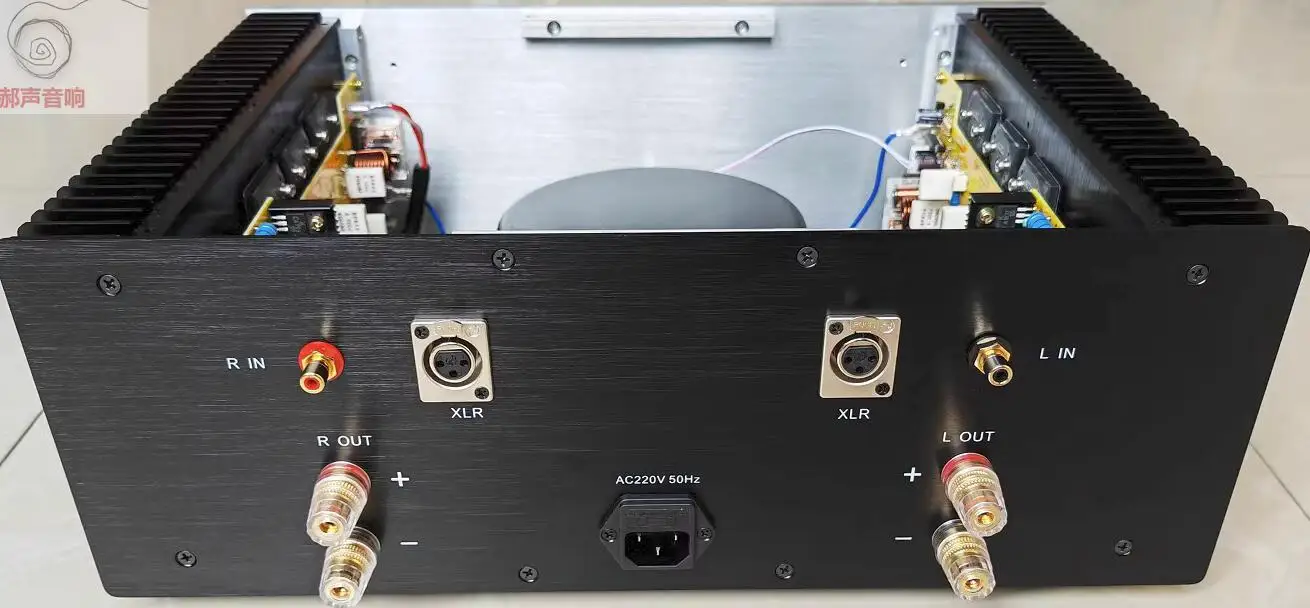 NEW Assembled Class A balanced  HIFI pure rear stage amp  high-power post amplifier 300W*2 SU50