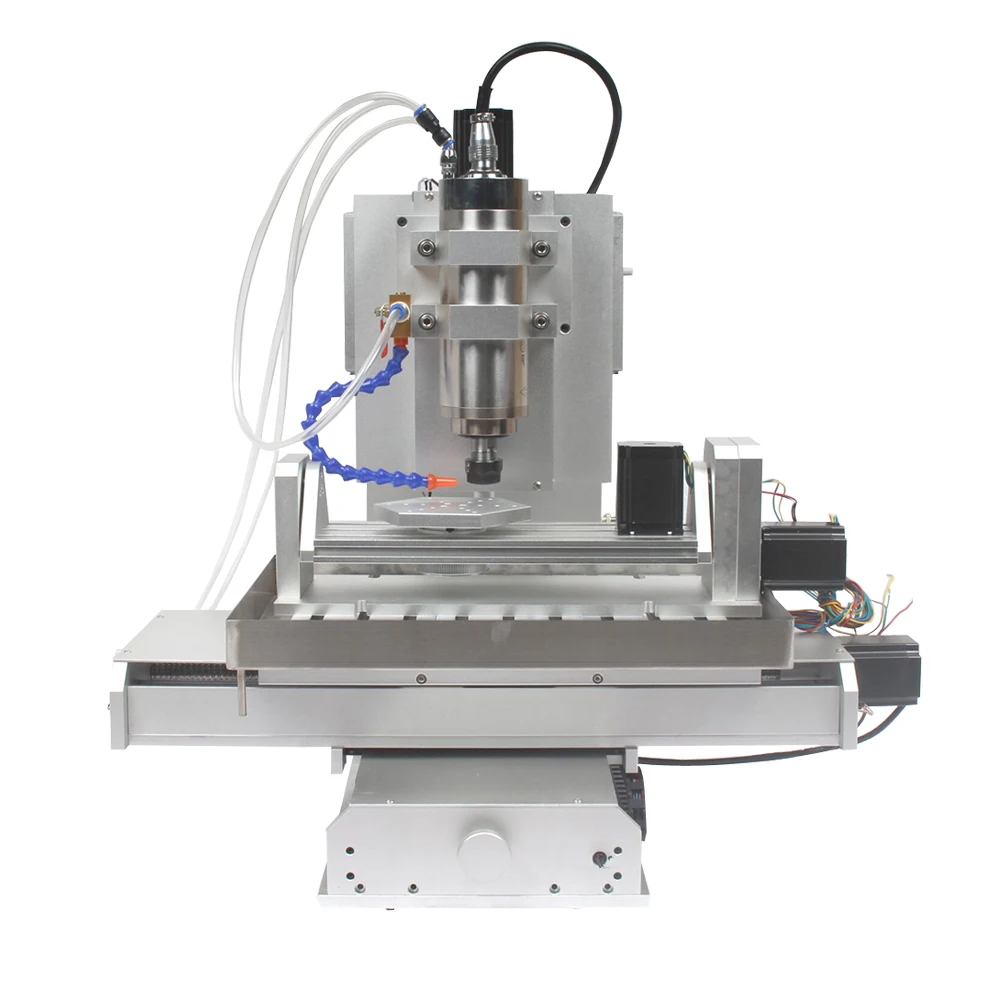 USB Port Small Desktop 5 Axis CNC Milling Machine HY-3040 HY- 6040 Engraving Machine