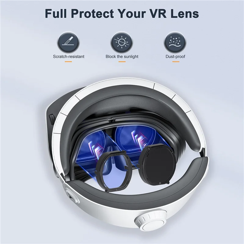 VR Prescription Lenses for PS VR2 Lens Myopia Anti Blue Glasses Quick Disassemble Protection Frame for PSVR2 Parts K