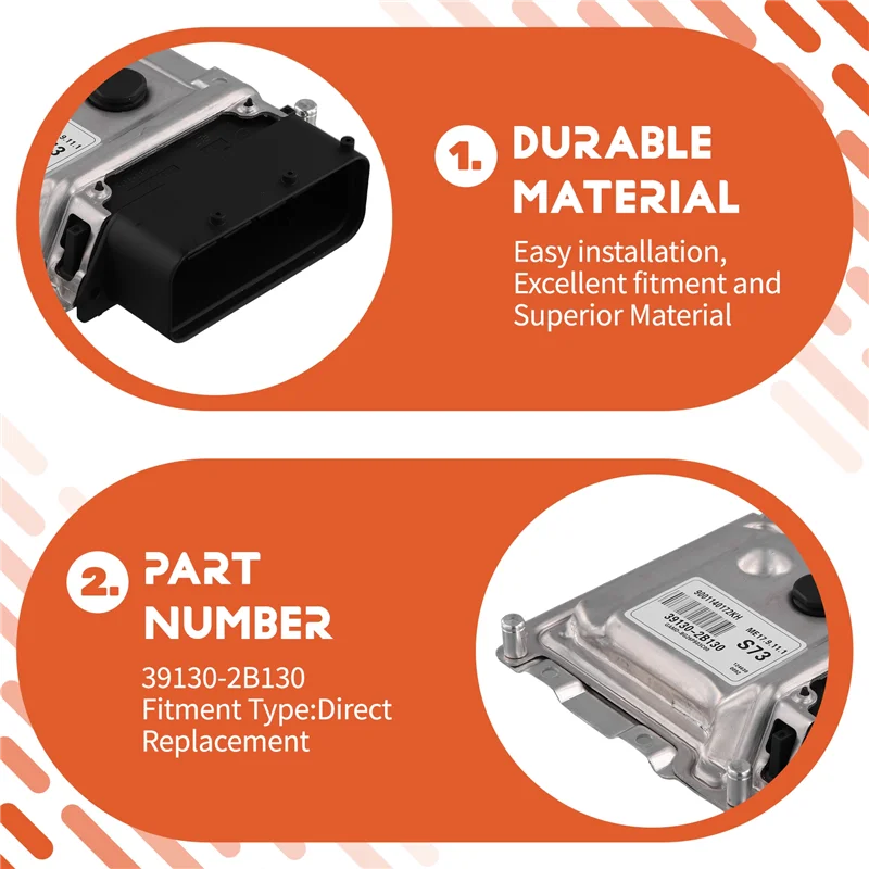 

AB96-39130-2B130 391302B130 Car Engine Computer Board ECU ECM Controller Module For Hyundai ELANTRA
