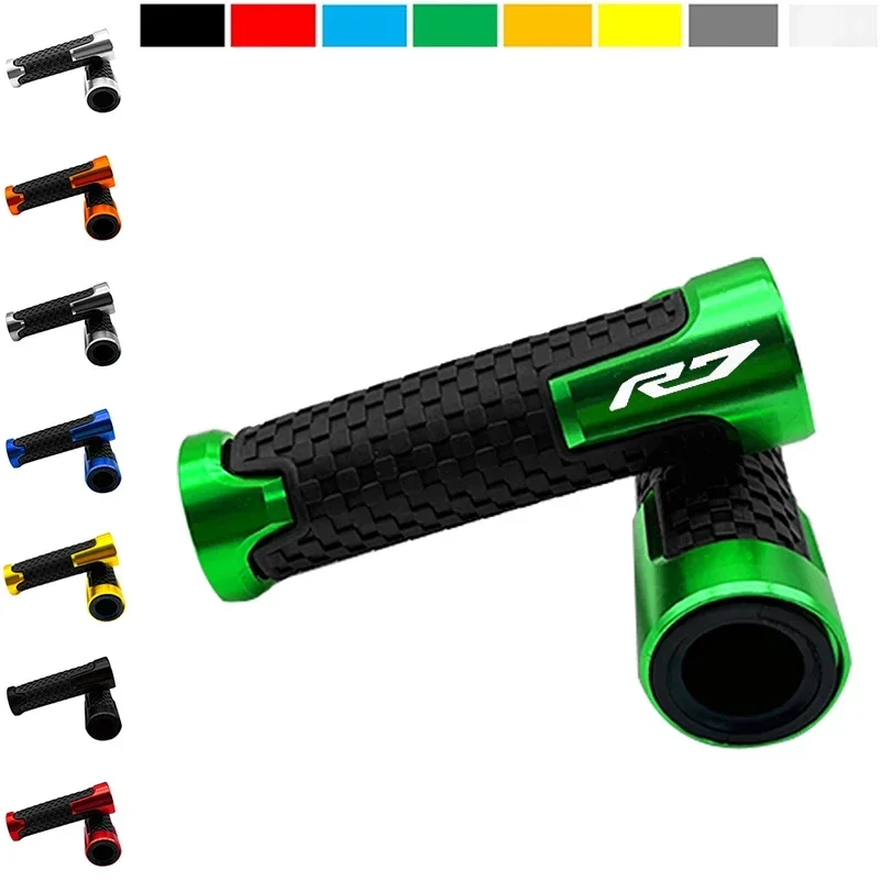 

For YAMAHA YZF R7 YZF-R7 YZFR7 2021 2022 NEW design 7/8'' 22mm Motorcycle scooter Handl ends Grips Bar Hand Handleba