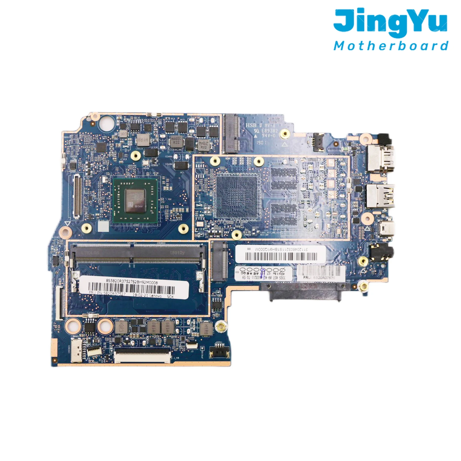 

For Lenovo Ideapad 330S-15AST Laptop Motherboard 5B20R37526 Mainboard with A9-9425 AMD CPU UMA