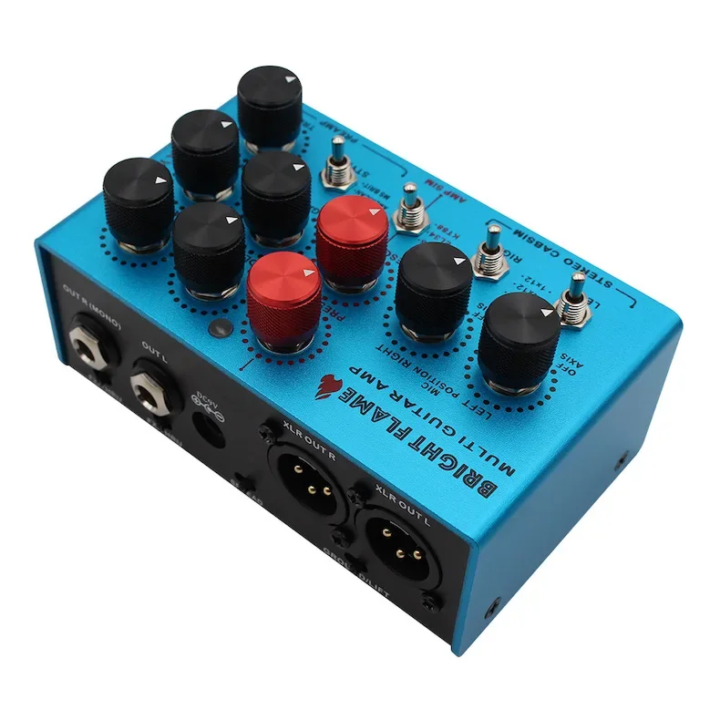 Electric guitar front-stage and rear-stage simulation, box simulation DI  single-piece effect device