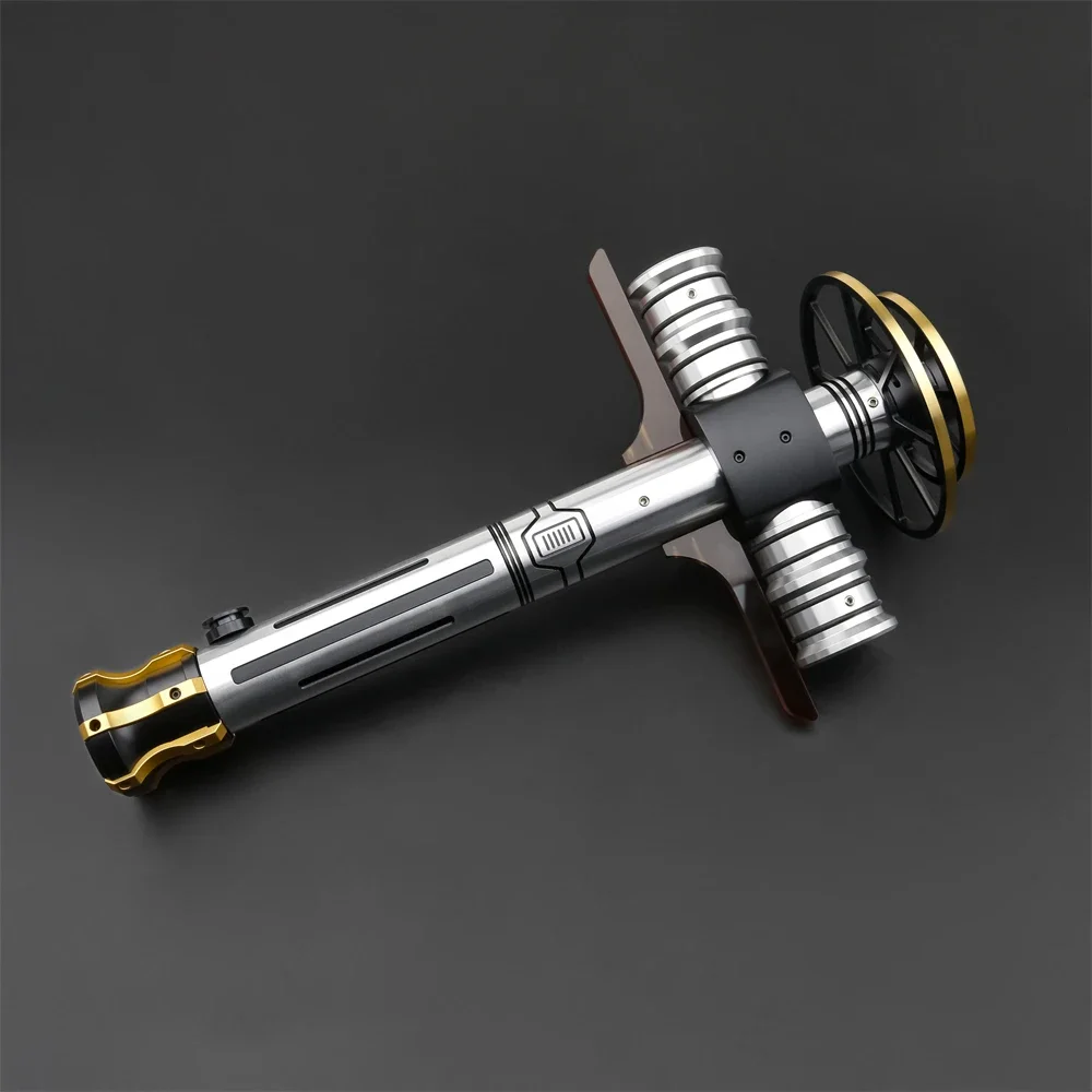 Black angel Saber Metal Hilt dueling Single Colour FOC Blaster Wholesale Lightsaber High Quality Dueling Light Saber