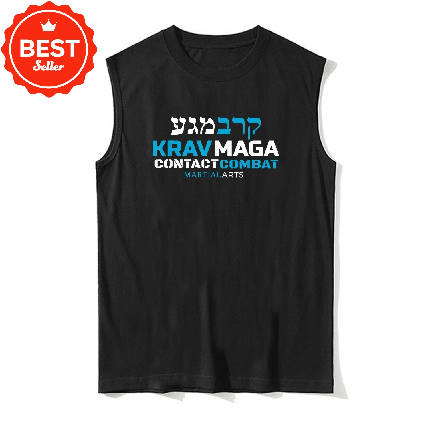

Израиль Крав-мага контактные боевые искусства майка 100% хлопок с круглым вырезом летние повседневные мужские жилеты футболка без рукавов уличная одежда