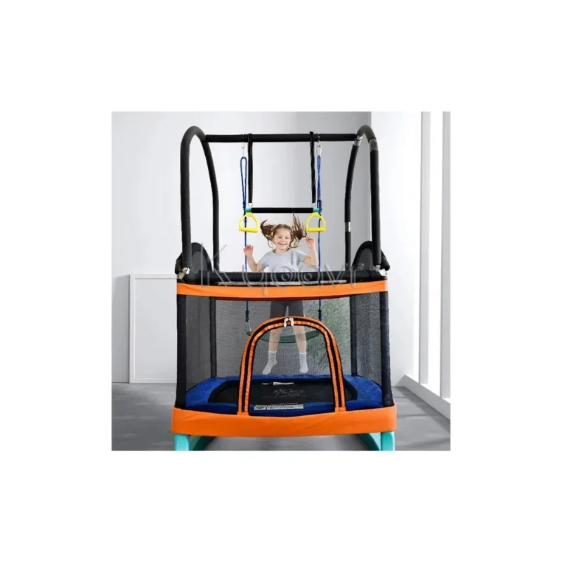 Amusement Brincolin Jumping Trampolín elástico Parques Equipo Mini Trampolín de pista de caída salina para niños