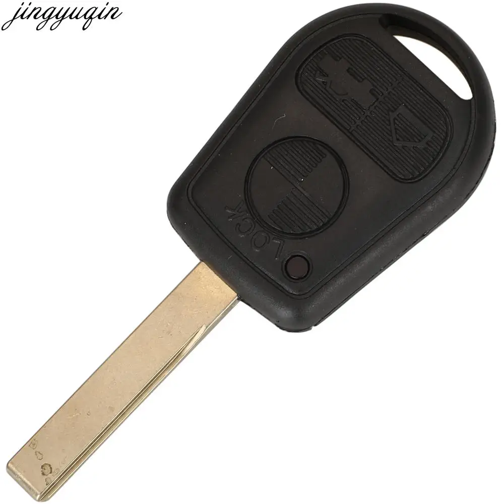 Jingyuqin Remote Car Key Alarm ID44 PCF7935 315/433MHz For BMW E31 E32 E34 E36 E38 E39 E46 Z3 Aftermarket 3Buttons HU58/92