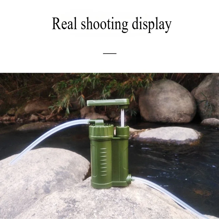 

Outdoor individual water purifier, camping direct drinking machine, water filter, portable emergency survival purifier