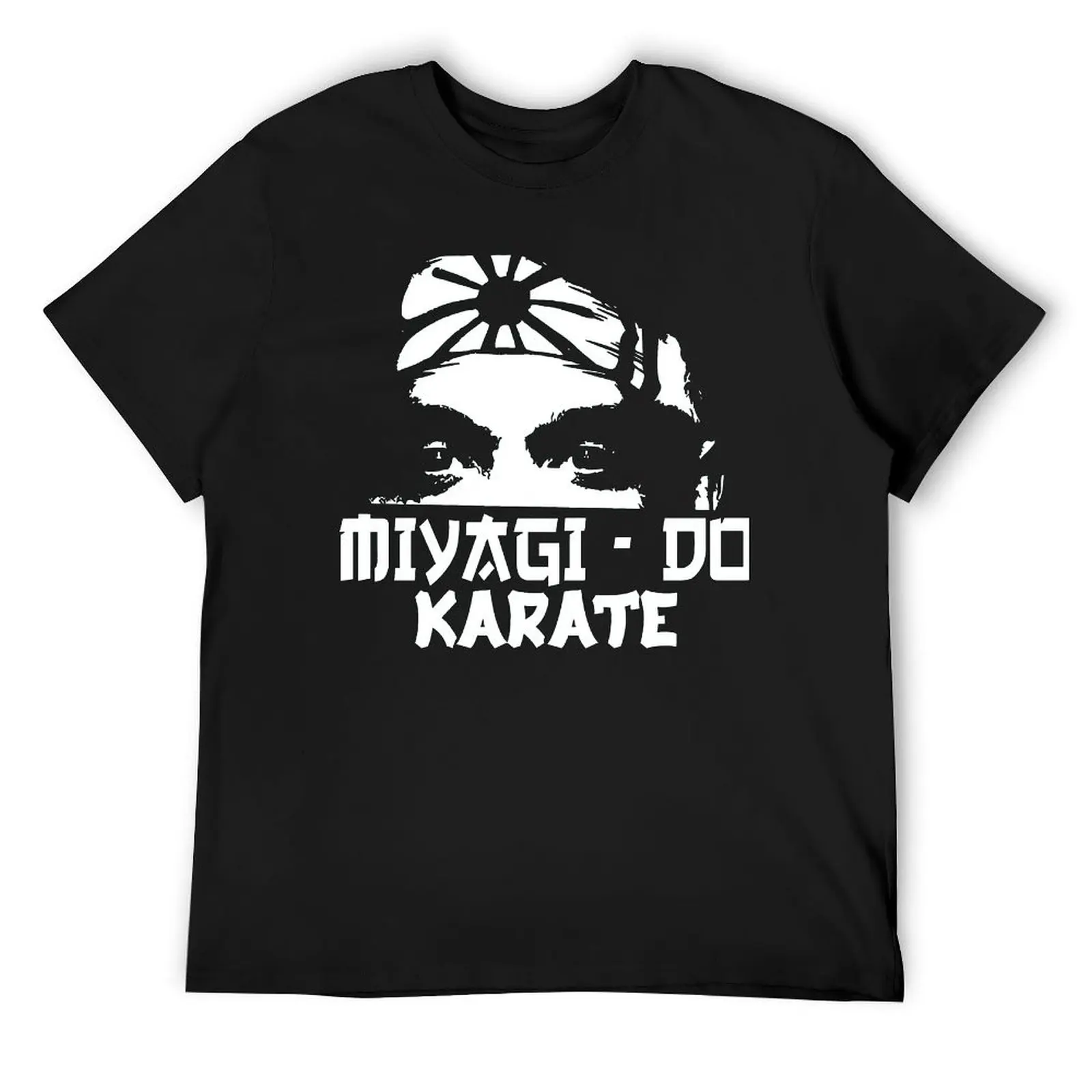 Rundhals ausschnitt Miyagi do Karate wesentlich zum Verkauf T-Shirt Bewegung T-Shirt Top-Qualität Humor Grafik Freizeit USA Größe