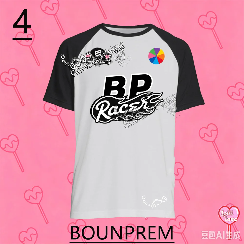 Gemini Fourth Jimmy Sea Pond Phuwin Bright Win 2026 Gmmtv I Love Out Loud Fan Fest: Heart Race Fan-Geschenk T-Shirts für Männer und Frauen – Detail 8