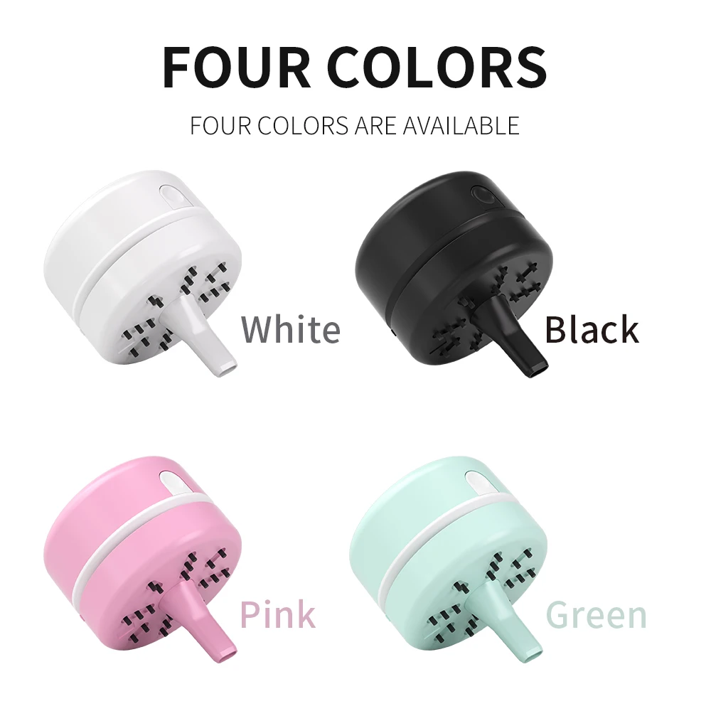 New Design Cordless Mini Desk Vacuum Cleaner Portable Keyboard Cleaner Desktop Dust Sweeper for Home Office Table Crumbs view 3