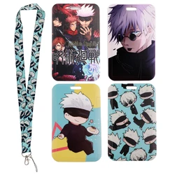 Satoru Gojo Lanyard Japanese Manga Neck Strap for Key ID Card Phone Straps Badge Holder DIY Hanging Rope Keyrings Accessories