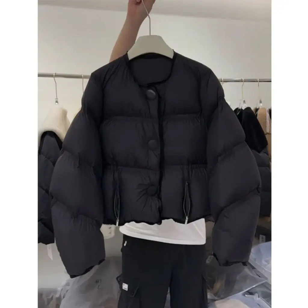 

Korean Style Women's Cotton-Padded Jacket Loose Casual Thickened Winter Fashion Warm Outwear High-End Small Top