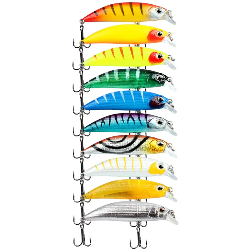 5 ألوان محاصر 7 سنتيمتر 8 جرام أسماك المغمورة طويلة الصب إغراء الطعم الخاص لصيد الأسماك في المياه العذبة البحرية لأسماك اليوسفي والبحر ب #5