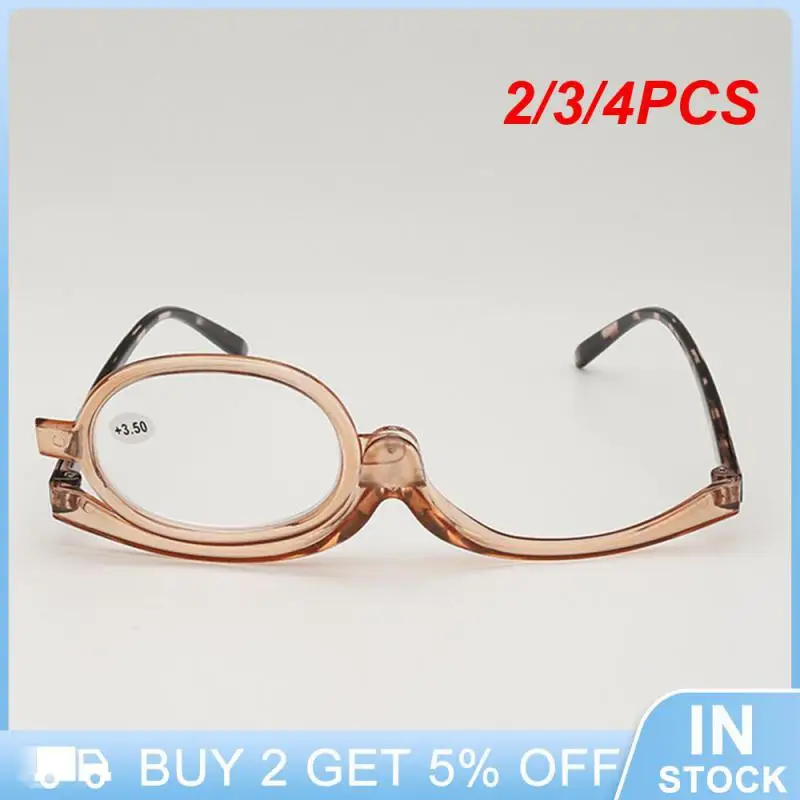 2/3/4PCS Convenient Makeup Glasses Practical Modern Glasses With Rotatable Lenses Reading Glasses Volume Purchase Complicated