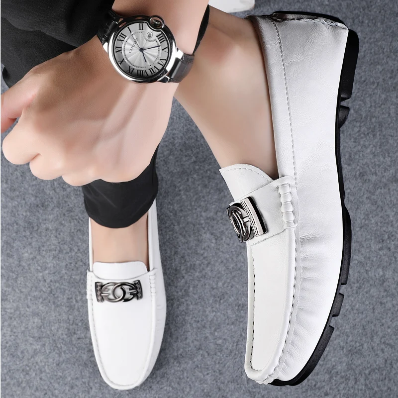 

Brand Men's Shoe 2025 Autumn New Men Casual Shoe Allmatch Loafer Shoe Men's Fashion Business Shoes Soft Sole Social Shoe Tênis