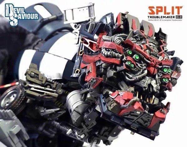 Devil Saviour DS01 Mixmaster Builders' 8 Combinazione Action figure Collezione di giocattoli per ragazzi