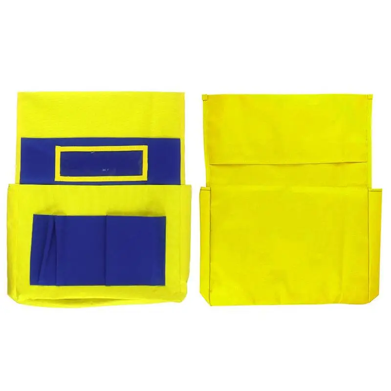School Classroom Chair Pockets Chairback Buddy Organizer Pockets Seat Sacks Kids With Name Tag Slot For Kids Storage Pouch